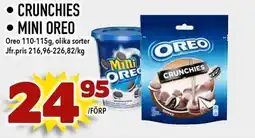 Nelins OREO Crunchies • Mini oreo erbjuda