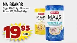Nelins FRIGGS Majskakor erbjuda