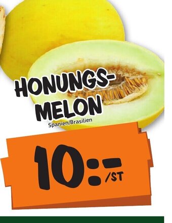 Bazaar Food market Honungsmelon erbjuda