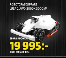 Bauhaus Robotgräsklippare Luba 2 awd 3000x 3000m² erbjuda