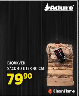 Bauhaus Björkved säck erbjuda