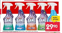 Rusta Cillit Bang rengöringsspray erbjuda