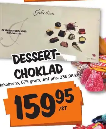 Dessert Choklad 675gram