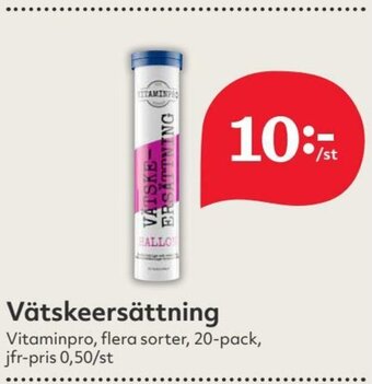 Hemköp Vätskeersättning erbjuda