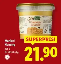 Lidl Maribel Honung, SEK 21.9 erbjuda
