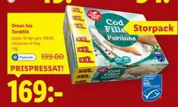 Lidl Ocean Sea Torskfilé, SEK 169 erbjuda