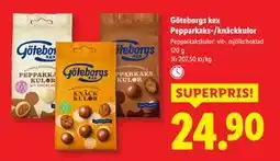 Lidl Göteborgs kex Pepparkaks-/knäckkulor, SEK 24.9 erbjuda