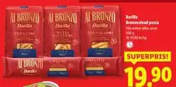 Lidl Barilla Bronsvalsad pasta, SEK 19.9 erbjuda