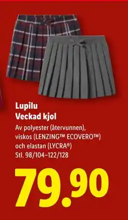 Lidl Lupilu Veckad kjol, SEK 79.9 erbjuda