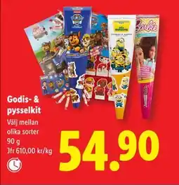 Lidl Godis- & pysselkit, SEK 54.9 erbjuda