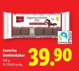 Lidl Favorina Dominokakor, SEK 39.9 erbjuda