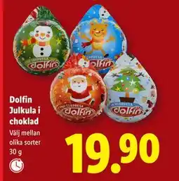 Lidl Dolfin Julkula i choklad, SEK 19.9 erbjuda