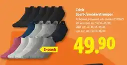 Lidl Crivit Sport-/sneakerstrumpor, SEK 49.9 erbjuda