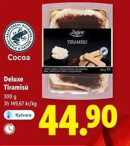 Lidl Deluxe Tiramisú, SEK 44.9 erbjuda