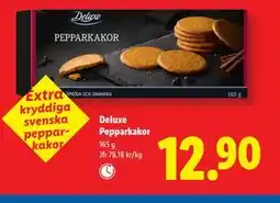 Lidl Deluxe Pepparkakor, SEK 12.9 erbjuda