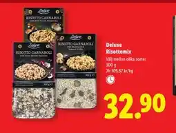 Lidl Deluxe Risottomix, SEK 32.9 erbjuda