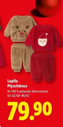 Lidl Lupilu Plyschdress, SEK 79.9 erbjuda