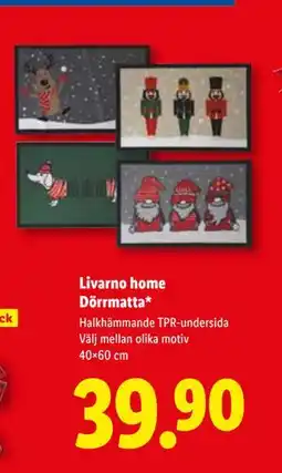 Lidl Livarno home Dörrmatta, SEK 39.9 erbjuda