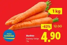 Lidl Morötter, SEK 4.9 erbjuda