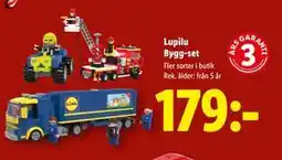 Lidl Lupilu Bygg-set, SEK 179 erbjuda