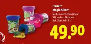 Lidl Magic Slime, SEK 49.9 erbjuda
