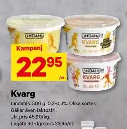 City Gross Kvarg, SEK 22.95 erbjuda