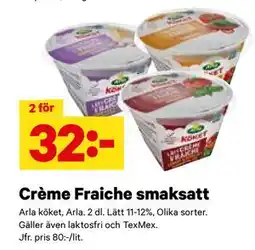City Gross Crème Fraiche smaksatt, SEK 32 erbjuda