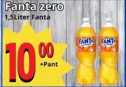 Supergrossen Fanta zero, SEK 10 erbjuda