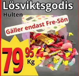 Supergrossen Lösviktsgodis, SEK 79.95 erbjuda