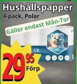 Supergrossen Hushållspapper, SEK 29.95 erbjuda