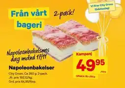 City Gross Napoleonbakelser, SEK 49.95 erbjuda