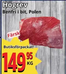 Supergrossen Högrev, SEK 149.95 erbjuda