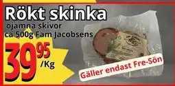 Supergrossen Rökt skinka, SEK 39.95 erbjuda