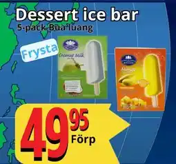 Supergrossen Dessert ice bar, SEK 49.95 erbjuda