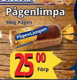 Supergrossen Pågenlimpa, SEK 25 erbjuda