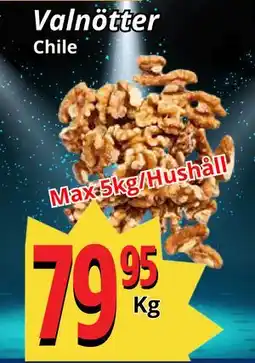 Supergrossen Valnötter, Medlemspris erbjuda