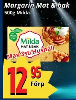 Supergrossen Margarin Mat & bak, Medlemspris erbjuda