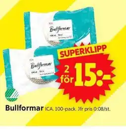 ICA Supermarket ICA Bullformar erbjuda