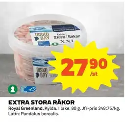 Coop Royal Greenland Extra stora räkor erbjuda