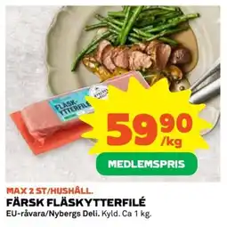Coop Färsk fläskytterfilé erbjuda