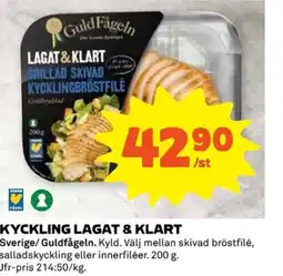 Coop Guldfågeln Kyckling lagat & klart erbjuda