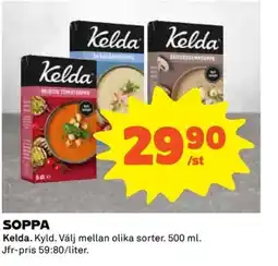 Coop Kelda Soppa erbjuda