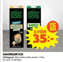 Coop Oddlygood Havredryck erbjuda