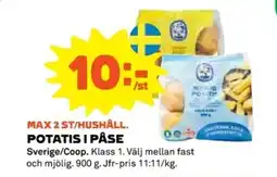 Coop Coop Potatis i påse erbjuda