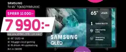 Elon SAMSUNG TV 65" TQ65Q7FAAUXXC erbjuda
