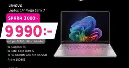 Elon LENOVO Laptop 14" Yoga Slim 7 erbjuda