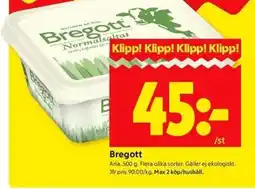 ICA Kvantum Arla Bregott erbjuda