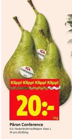 ICA Kvantum ICA Päron Conference erbjuda