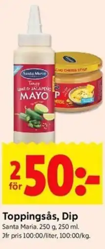 ICA Kvantum Santa Maria Toppingsås, Dip erbjuda