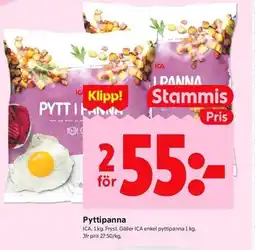 ICA Kvantum ICA Pyttipanna erbjuda